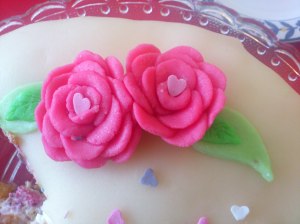 Fin, god, søt  kakepynt