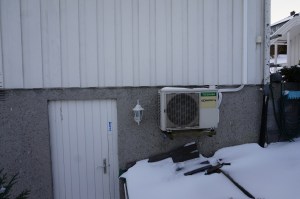 Utedel. Montert uten bruk av stillasj/stige