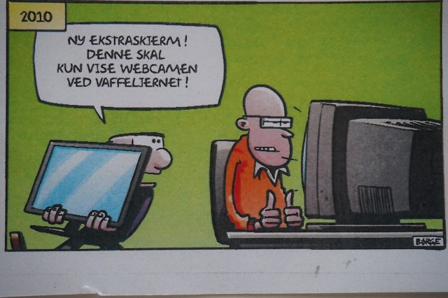 En kan glede seg til vafler