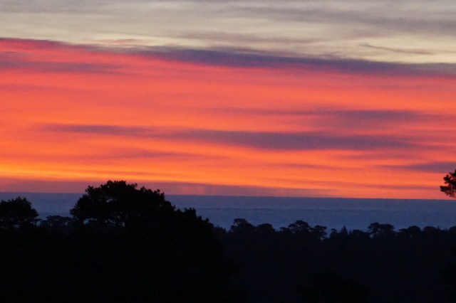 Morgenrøde i Langesund 28.12.16